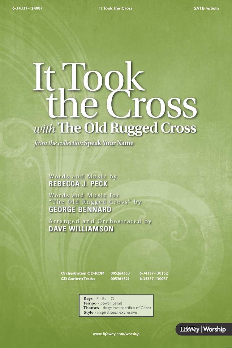 It Took the Cross with The Old Rugged Cross - Downloadable Anthem (Min. 10)