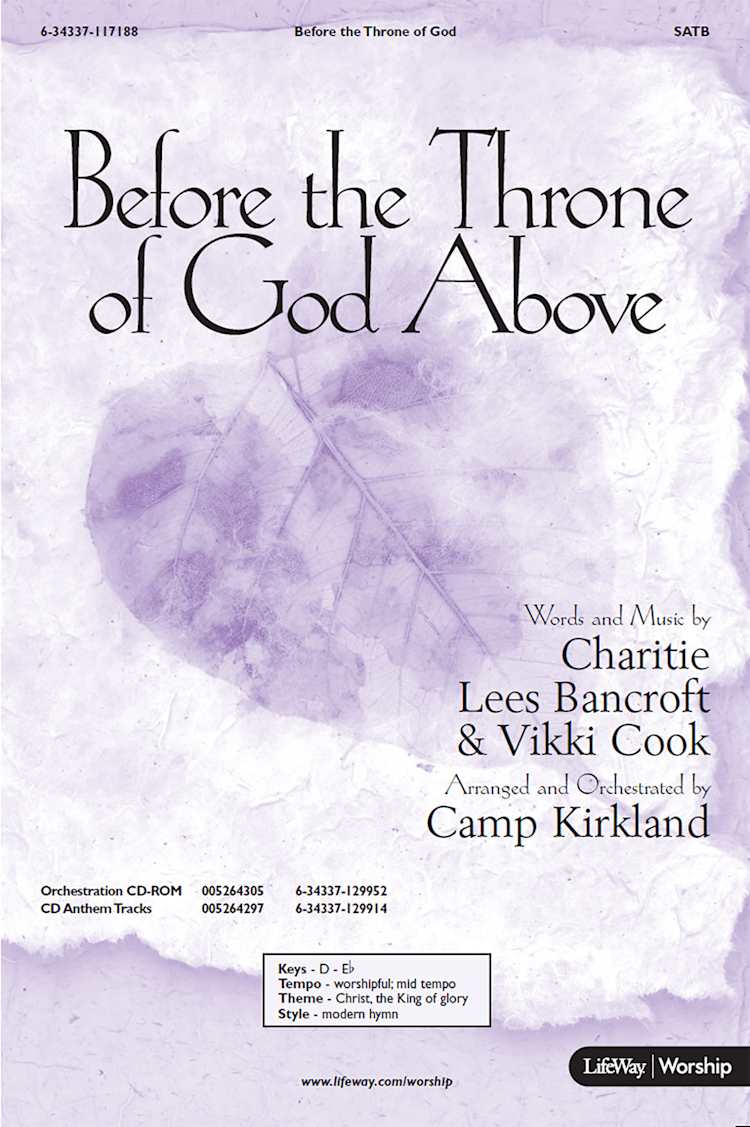 Before the Throne of God Above - Downloadable Orchestration