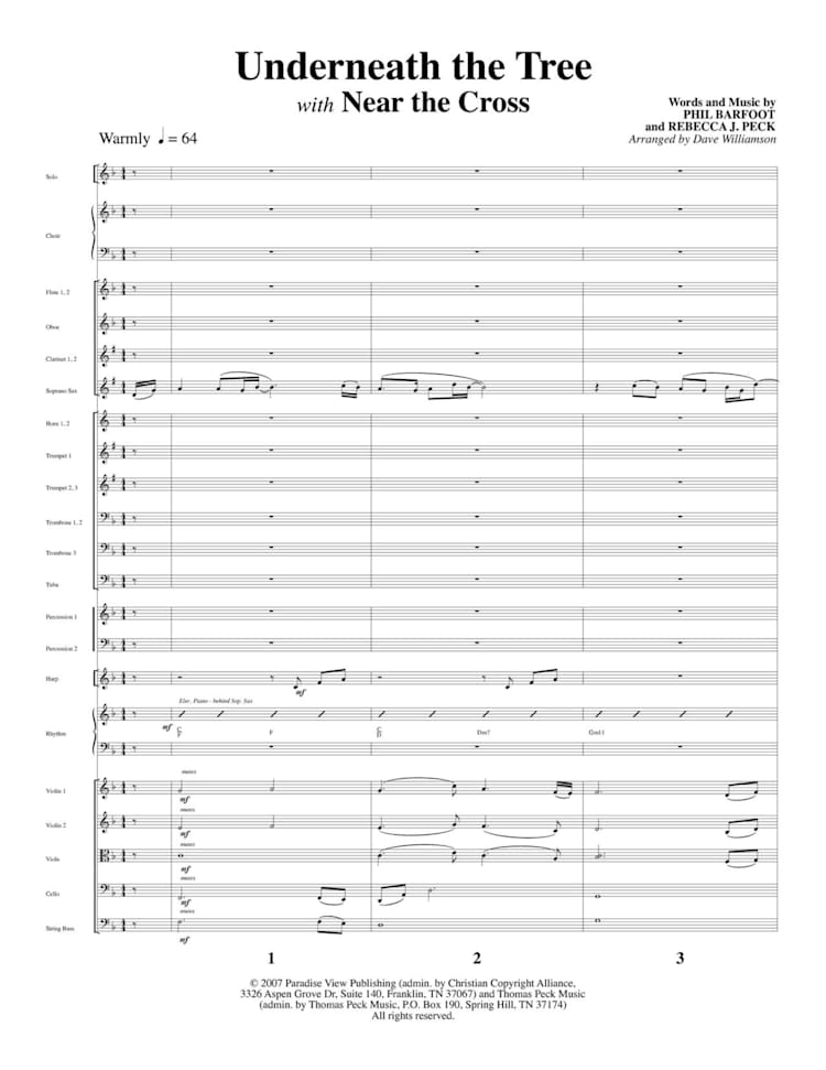 Underneath the Tree - Downloadable Orchestration