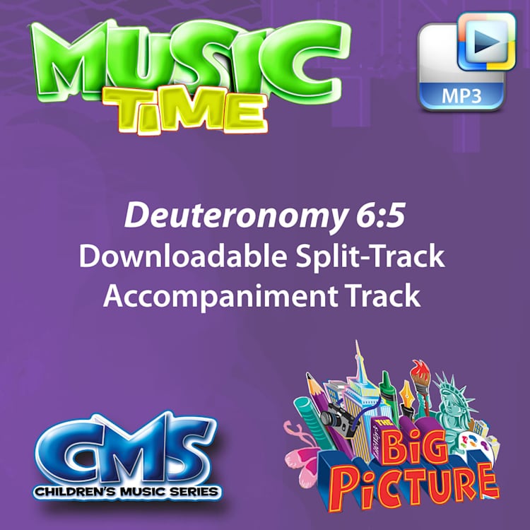 Deuteronomy 6:5 - Downloadable Split-Track Accompaniment Track
