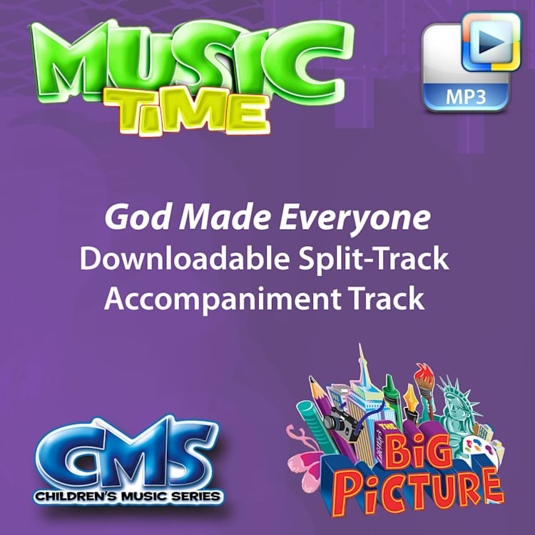 God Made Everyone - Downloadable Split-Track Accompaniment Track