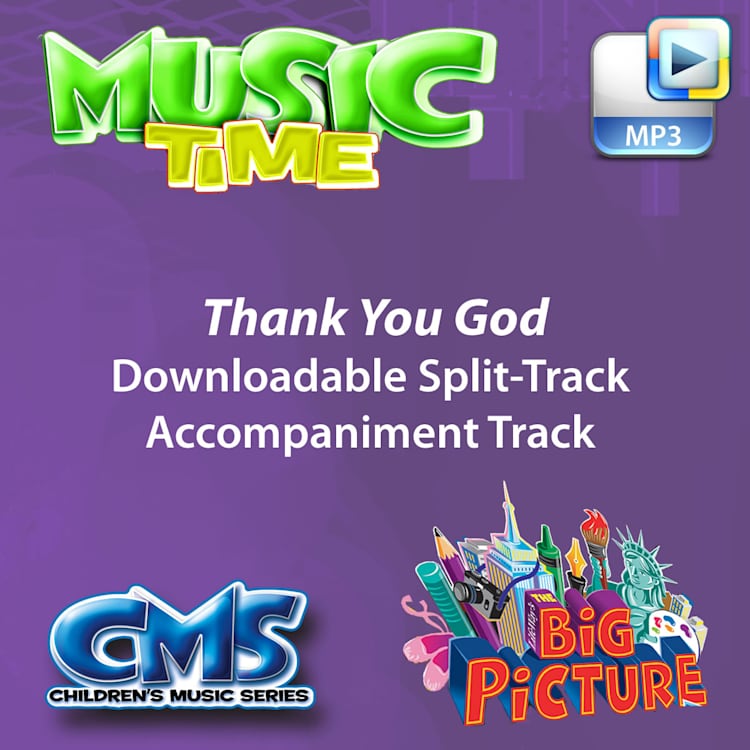 Thank You God - Downloadable Split-Track Accompaniment Track