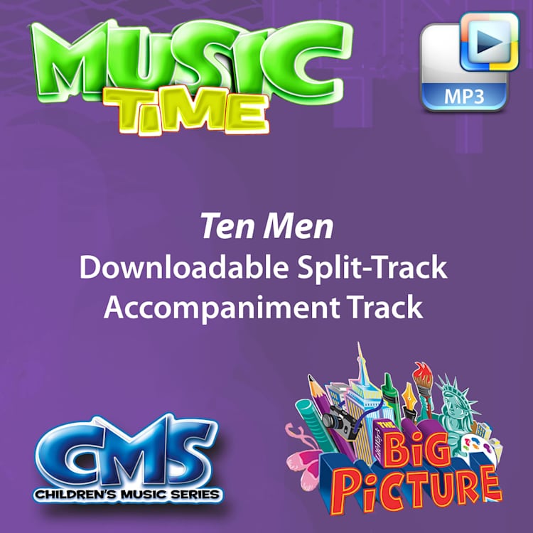 Ten Men - Downloadable Split-Track Accompaniment Track