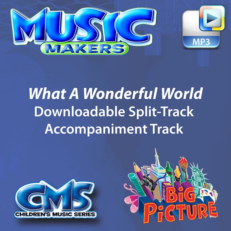 What A Wonderful World - Downloadable Split-Track Accompaniment Track