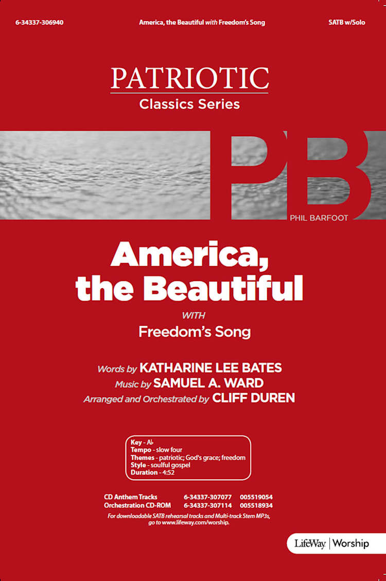 America the Beautiful with Freedom's Song - Downloadable Split-Track Accompaniment Track