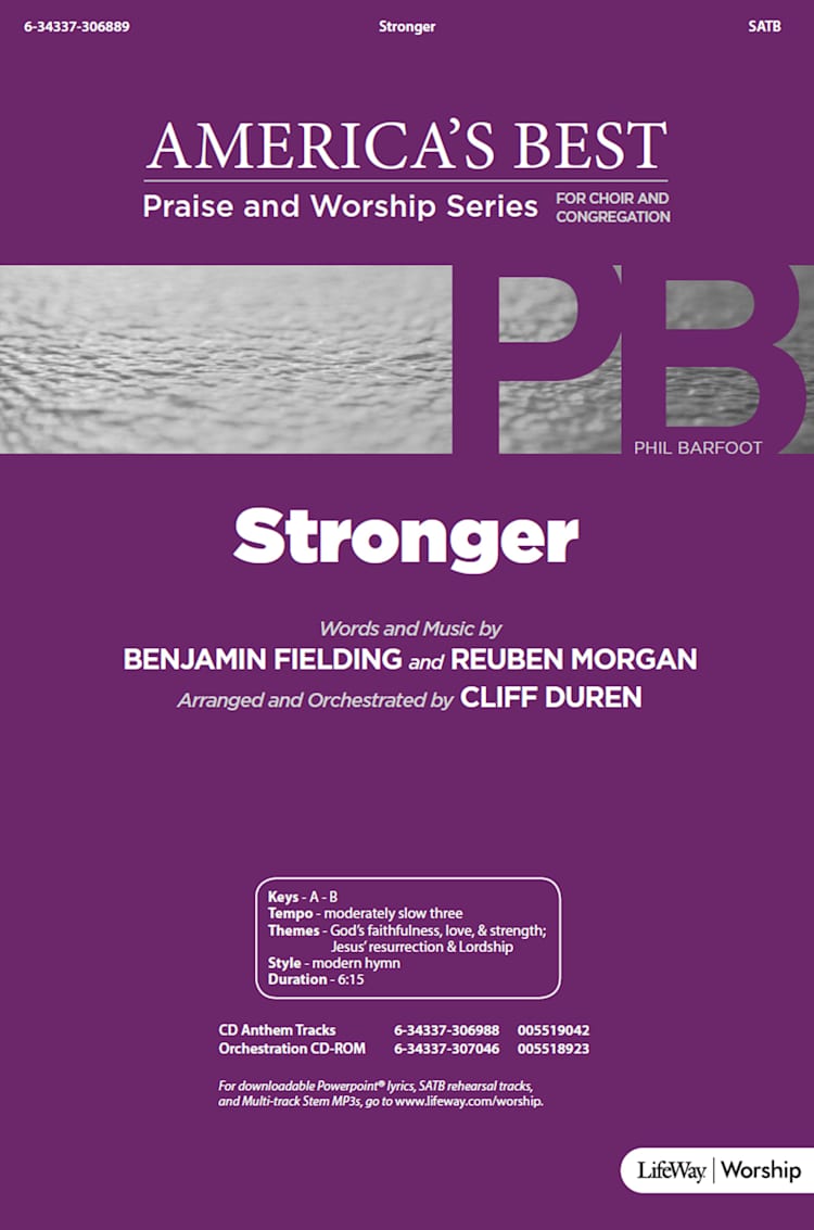 Stronger - Downloadable Lyric File