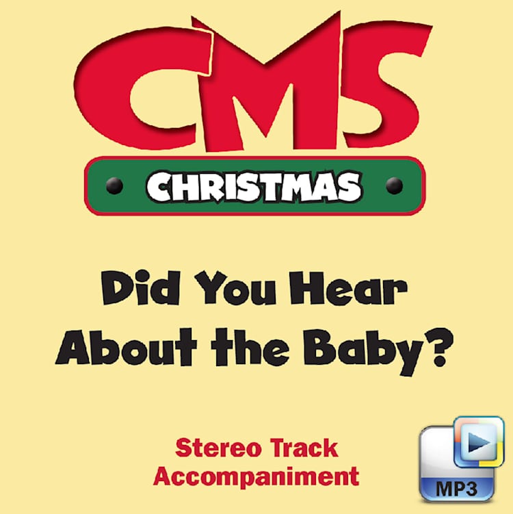 Did You Hear About the Baby - Downloadable Stereo Accompaniment Track