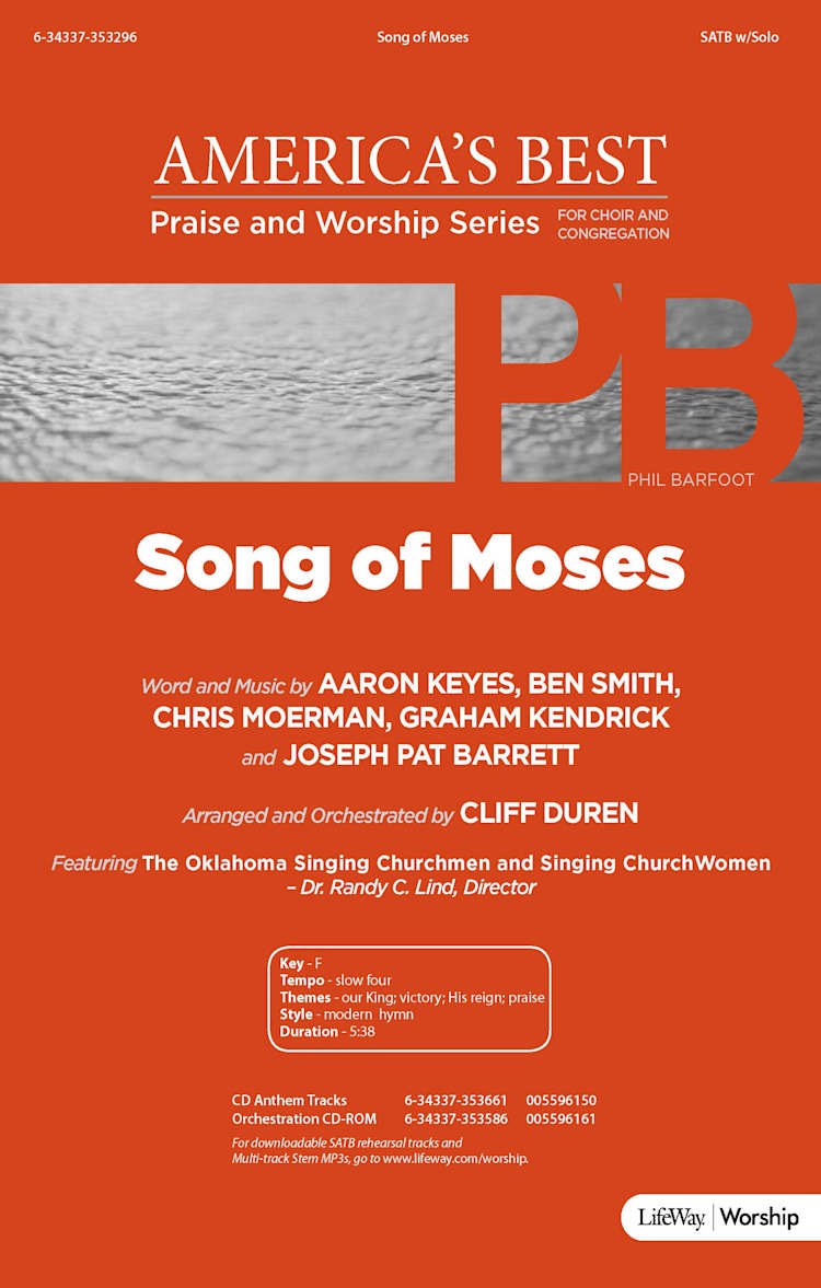 Song of Moses - Downloadable Listening Track