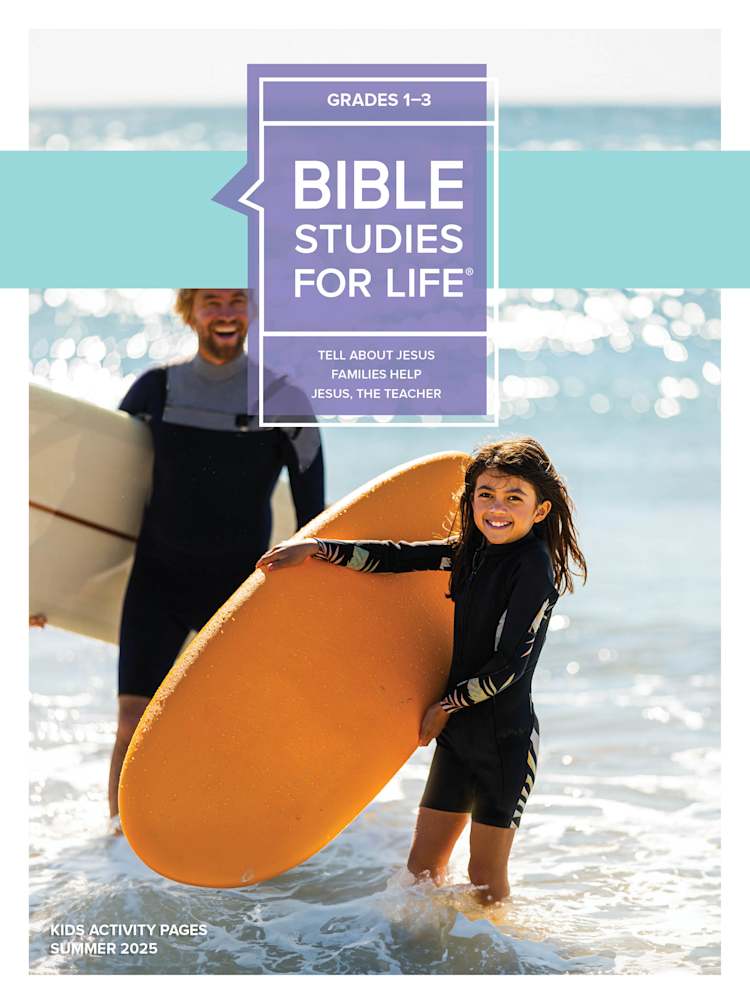 Bible Studies For Life: Grades 1-3 Activity Pages/Adventure Bundle Summer 2025