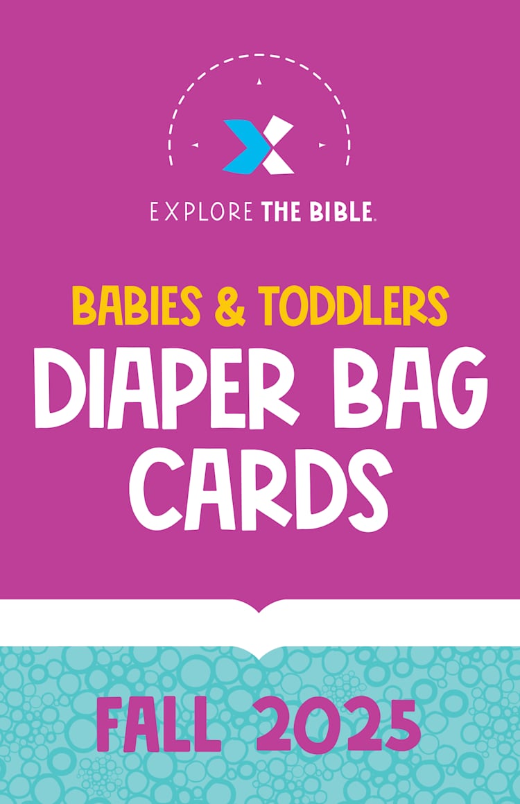 EXPLORE THE BIBLE Diaper Bag Cards - Fall 2025