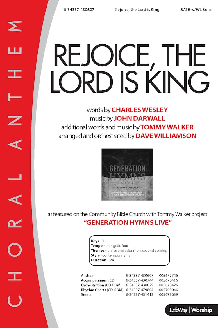 Rejoice, the Lord Is King - Downloadable Soprano Rehearsal Track