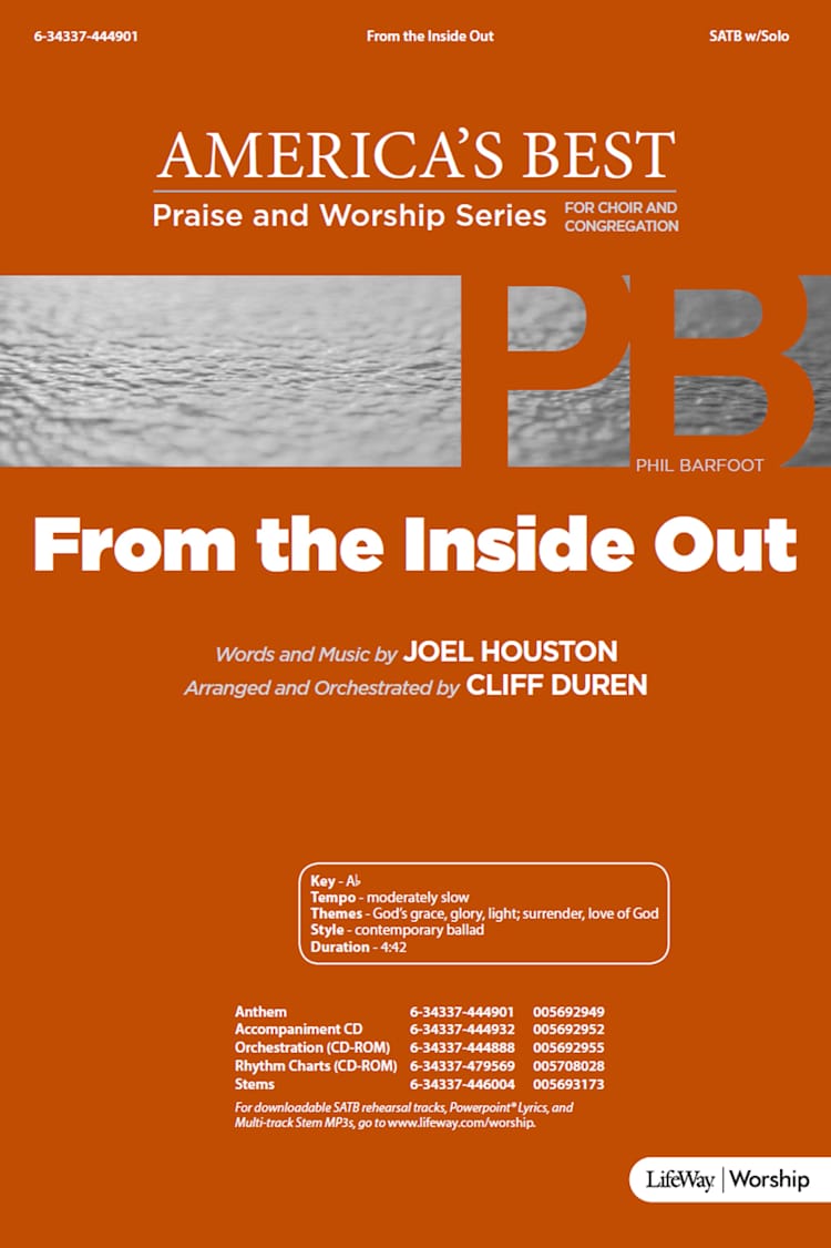 From the Inside Out - Downloadable Lyric File