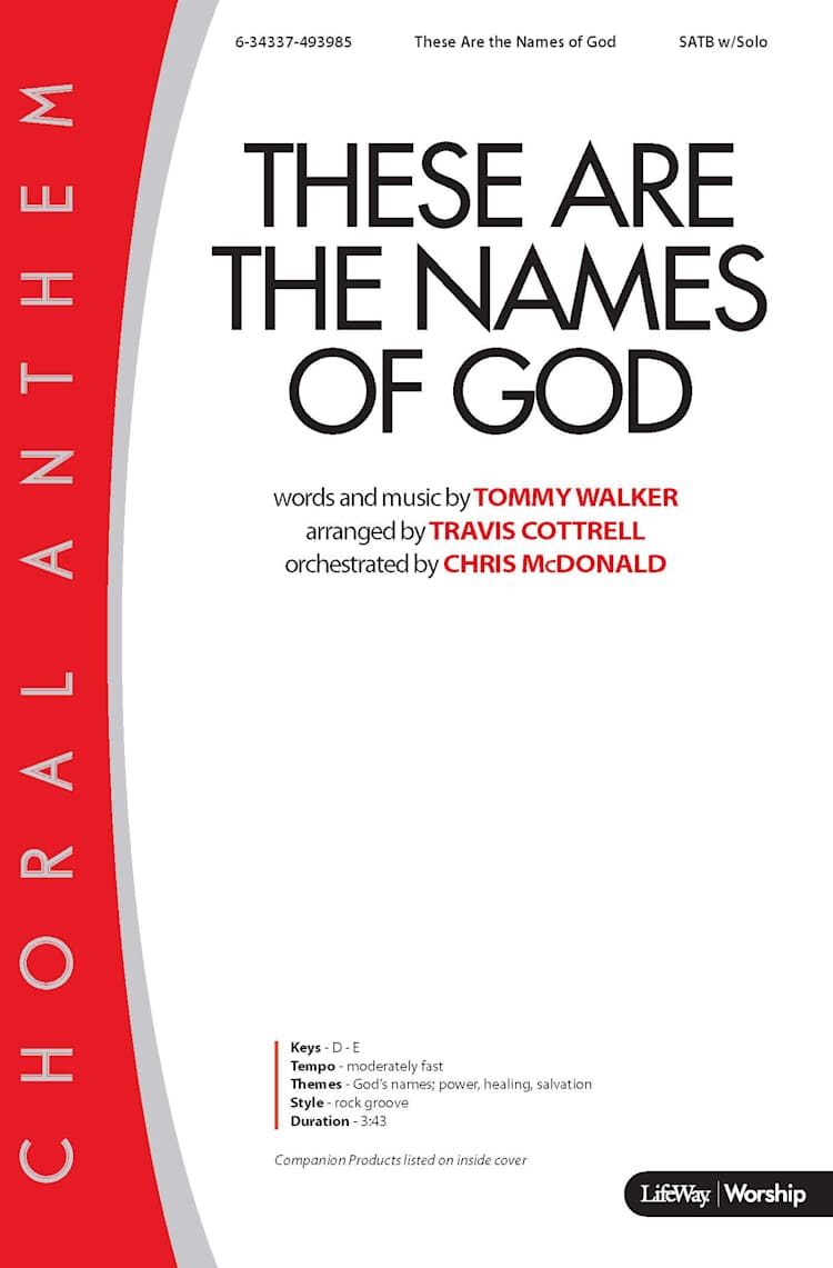 These Are the Names of God - Downloadable Alto Rehearsal Track