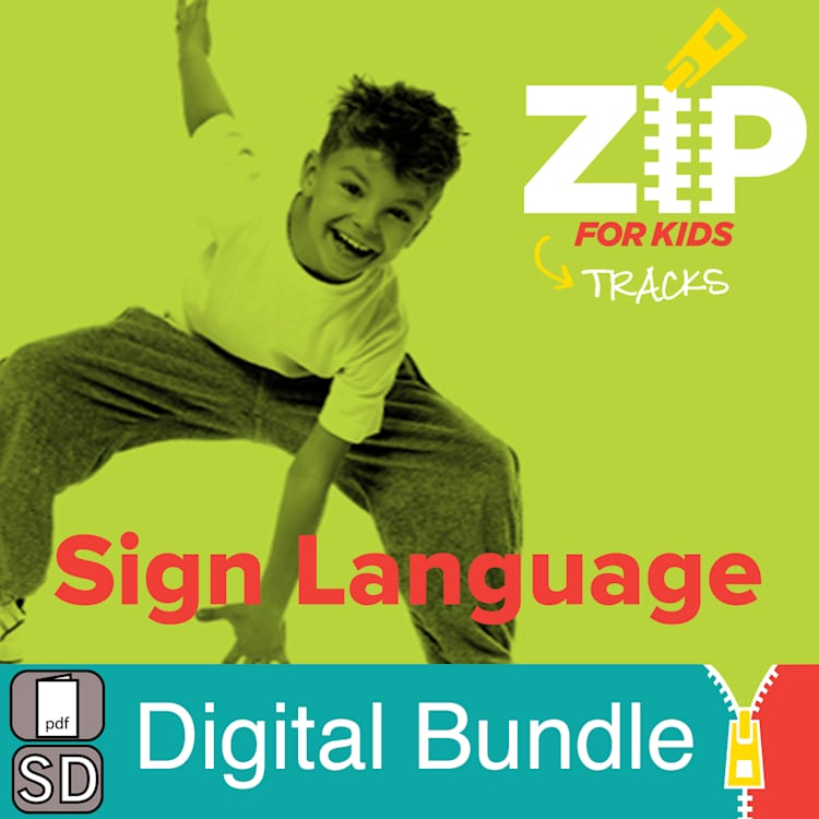 Zip for Kids: I Am...Sign Language Track