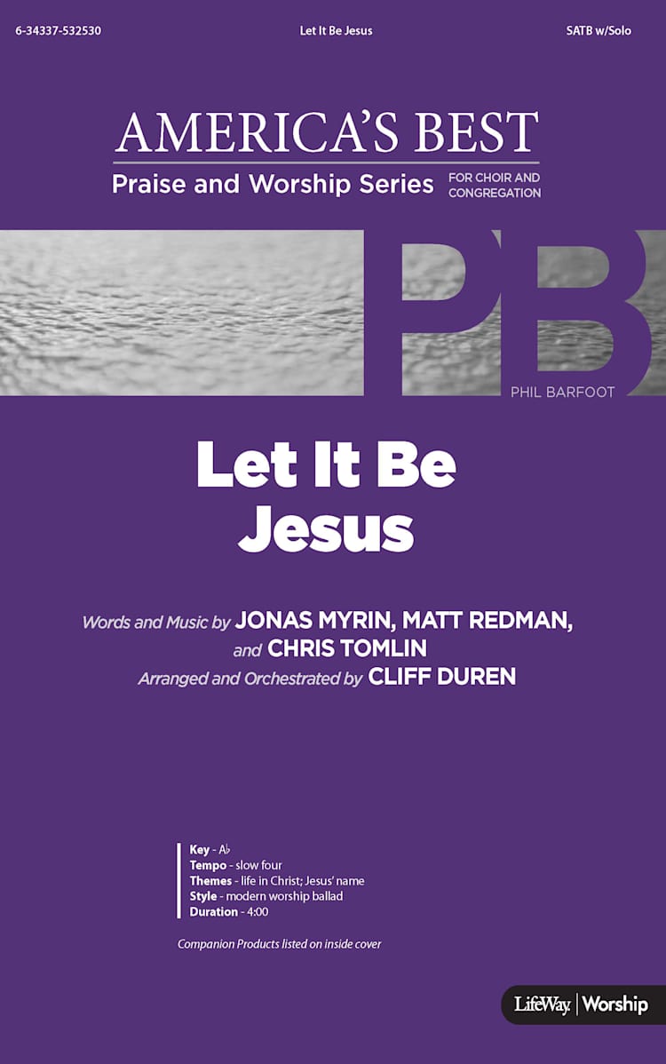 Let It Be Jesus - Downloadable Listening Track