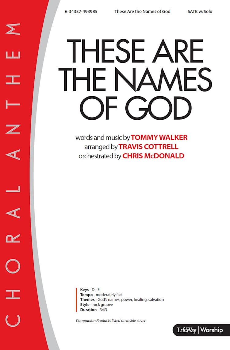 These Are the Names of God - Downloadable Orchestration
