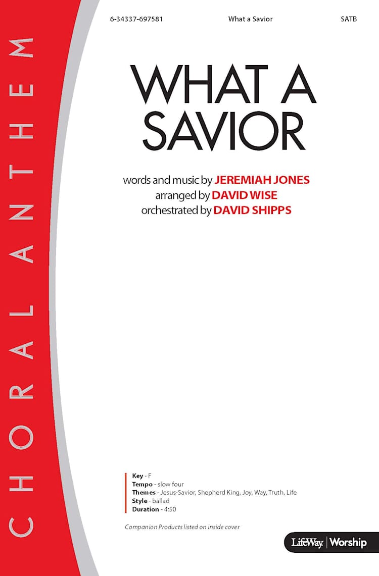 What a Savior - Downloadable Anthem (Min. 10)