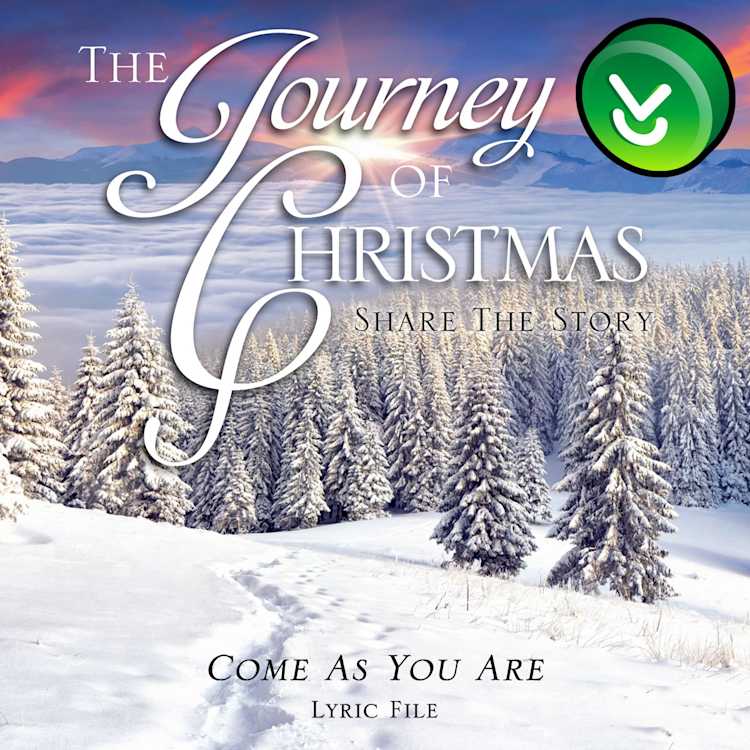 Come as You Are - Downloadable Lyric File