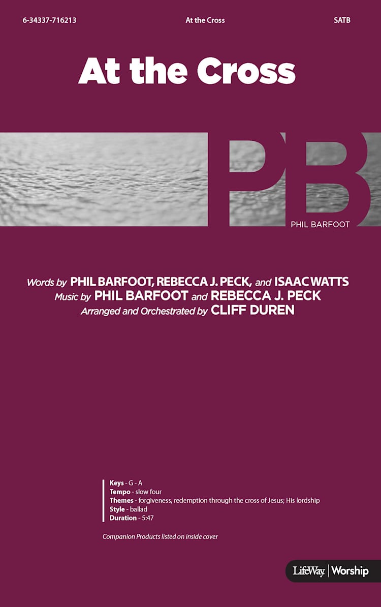At the Cross - Downloadable Lyric File