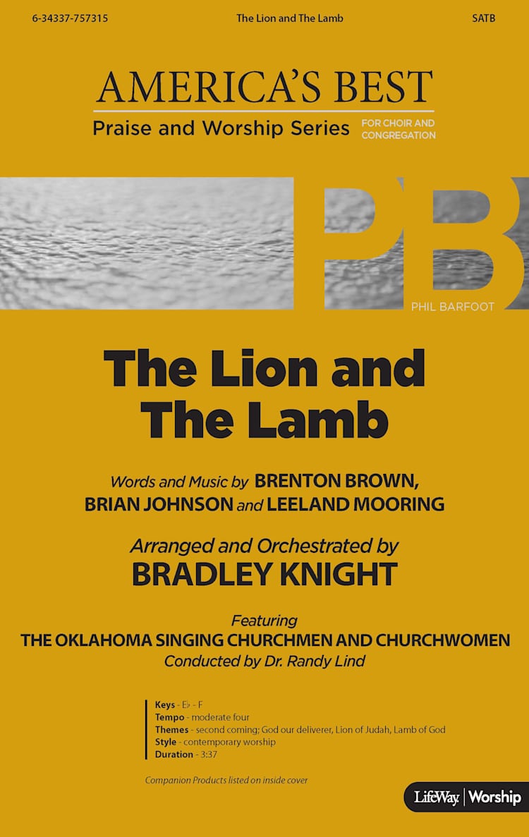 The Lion and the Lamb - Downloadable Split-Track Accompaniment Track