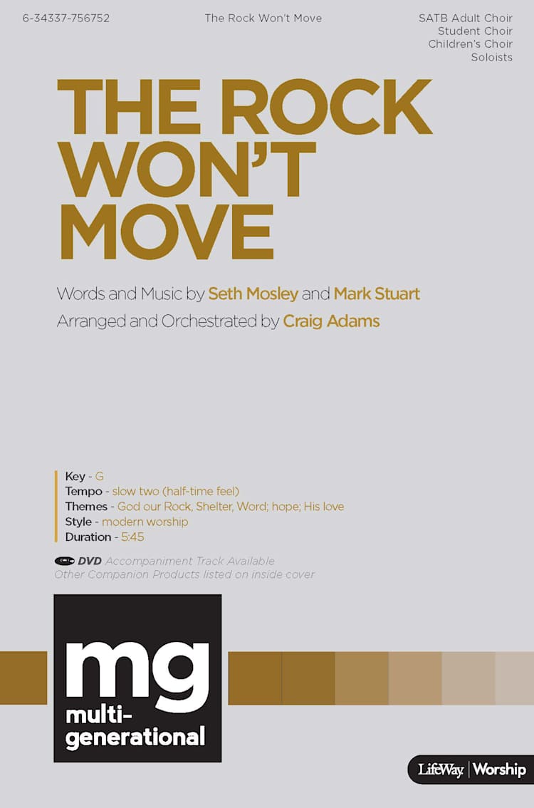 The Rock Won't Move - Downloadable Accompaniment Videos Bundle