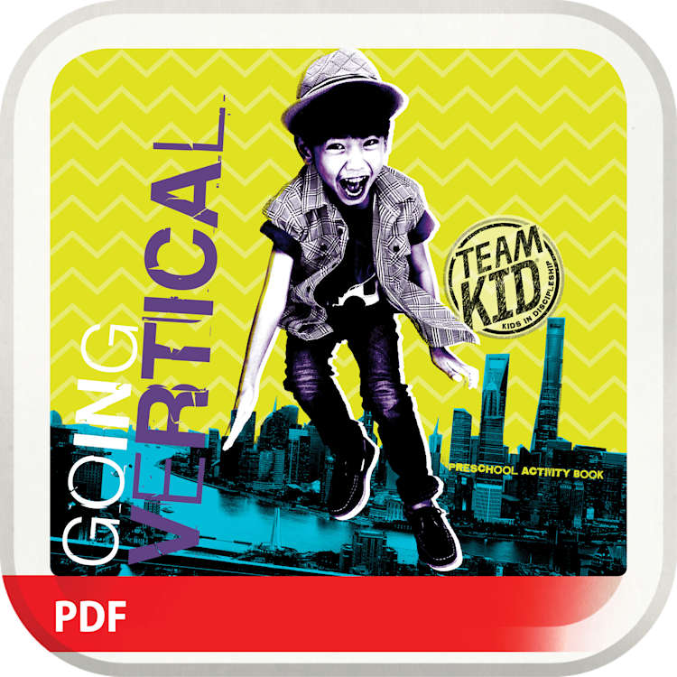 Preschool TeamKid Going Vertical Digital Activity Book
