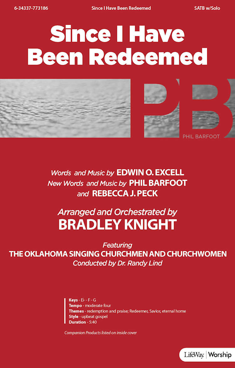 Since I Have Been Redeemed - Downloadable Brass and Rhythm Charts