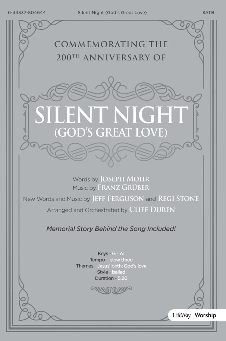 Silent Night (God's Great Love) - Downloadable Listening Track