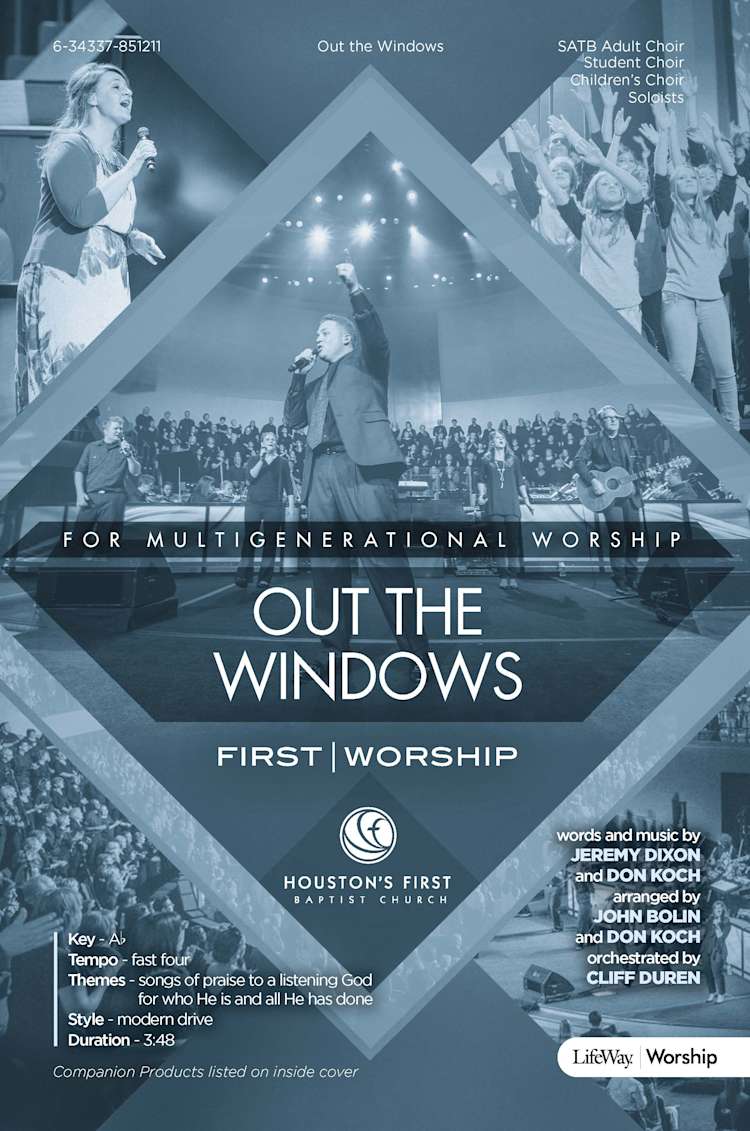 Out the Windows - Downloadable Split-Track Accompaniment Track