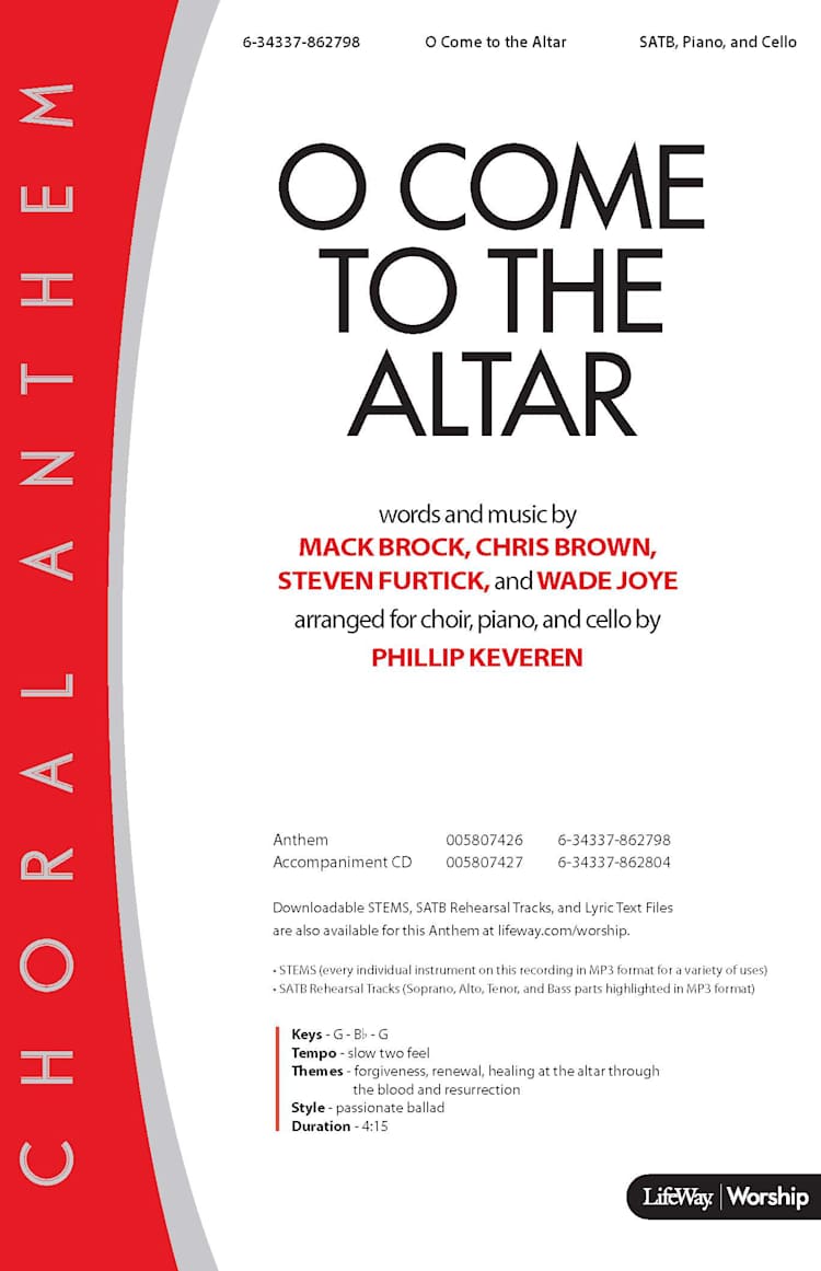 O Come to the Altar - Downloadable Tenor Rehearsal Track