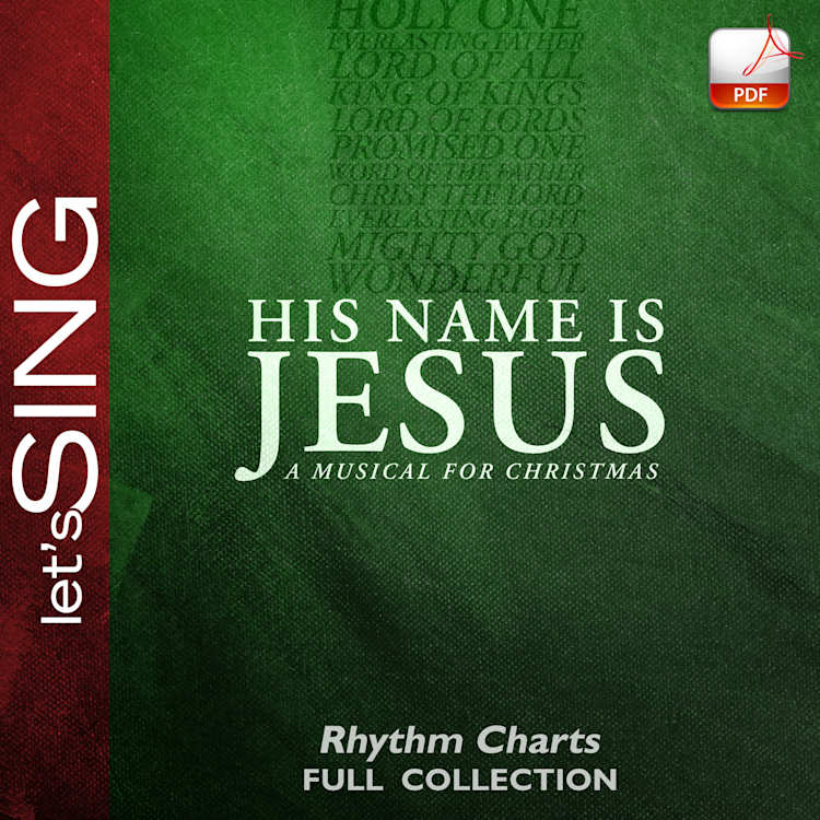 His Name Is Jesus - Downloadable Rhythm Charts (FULL COLLECTION)