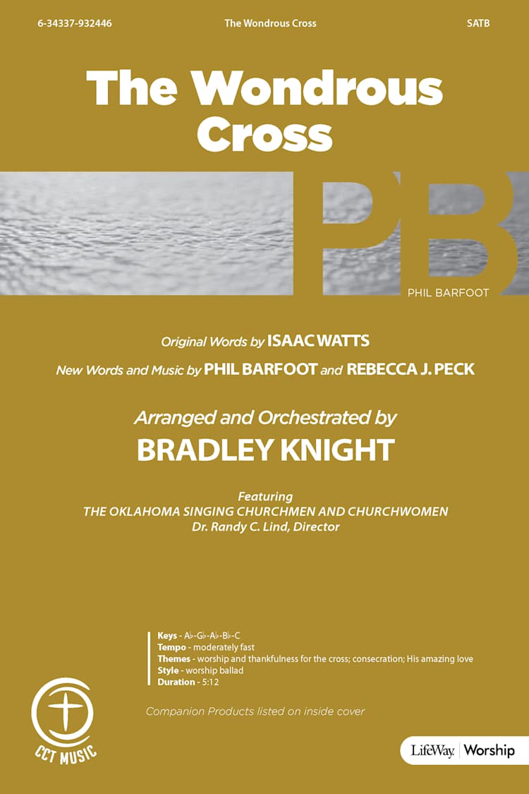 The Wondrous Cross - Anthem Accompaniment CD
