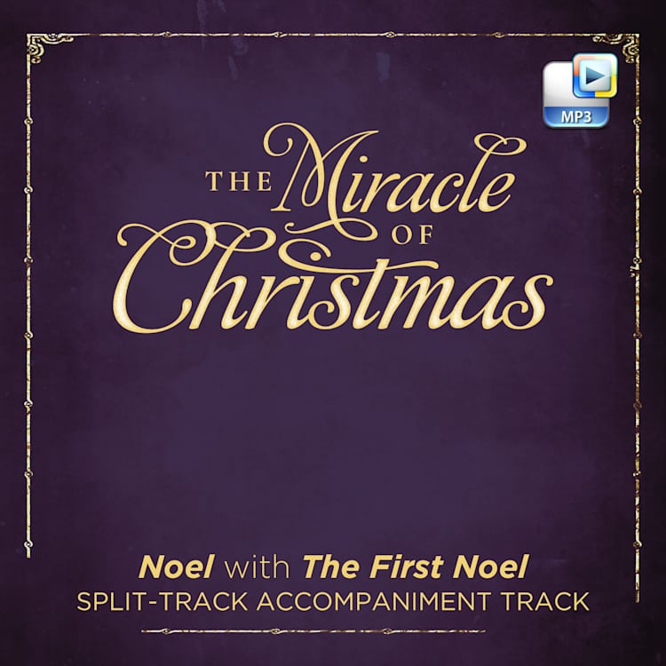 Noel with The First Noel - Downloadable Split-Track Accompaniment Track