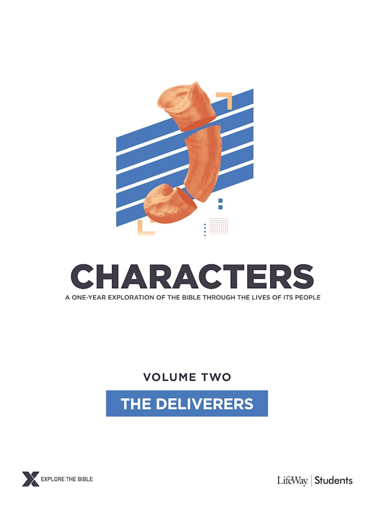 eBook - Characters Volume 2: The Deliverers - Teen Study Guide