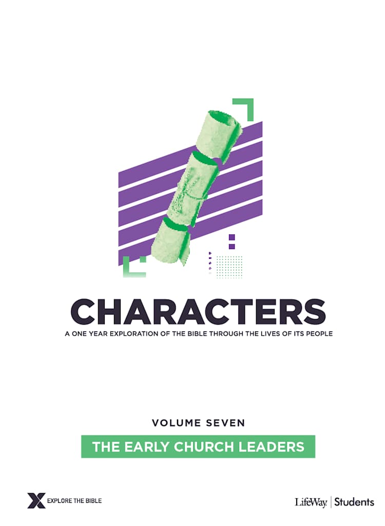 eBook - Characters Volume 7: The Early Church Leaders -Teen Study Guide