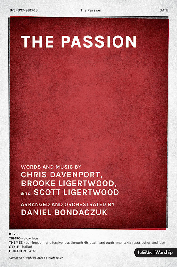 The Passion - Downloadable Alto Rehearsal Track