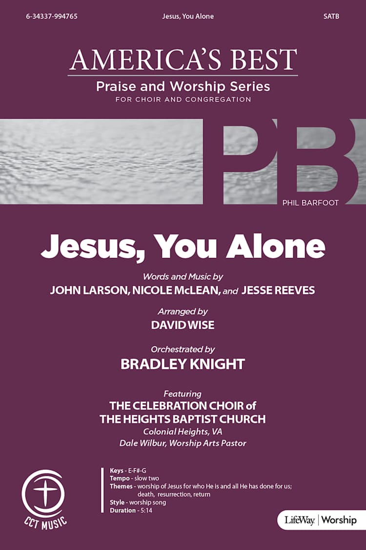 Jesus, You Alone - Downloadable Split-Track Accompaniment Track