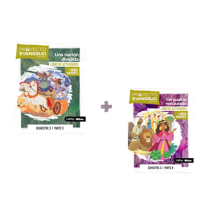 El Proyecto Evangelio para niños, semestre 3: Libro de actividades para niños mayores