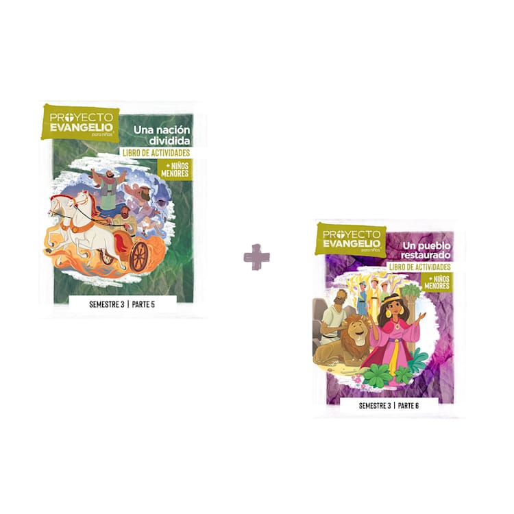 El Proyecto Evangelio para niños, semestre 3: Libro de actividades para niños menores