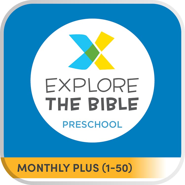 Explore the Bible Preschool - Monthly Plus (1-50)