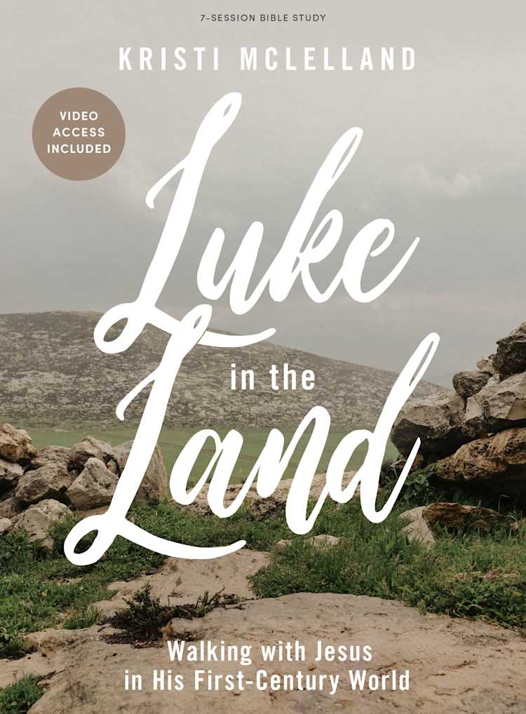 eBook - Luke in the Land - Bible Study Book with Video Access