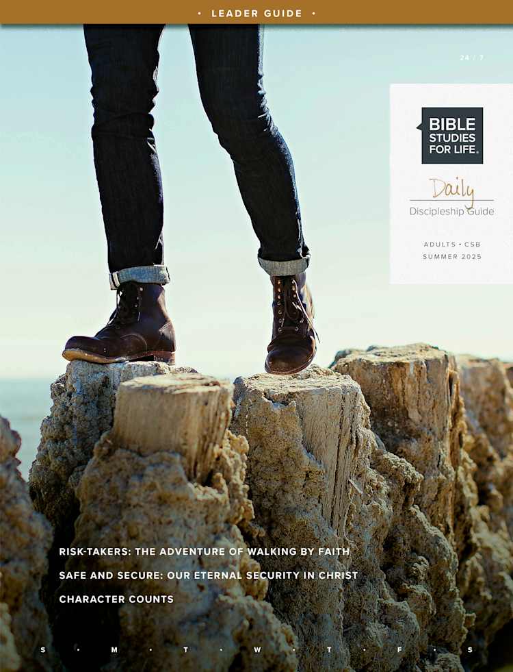 Bible Studies for Life: Adult Daily Discipleship Leader Guide - CSB - Summer 2025