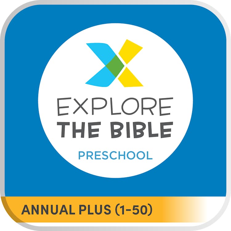 Explore the Bible Preschool - Annual Plus (1-50)