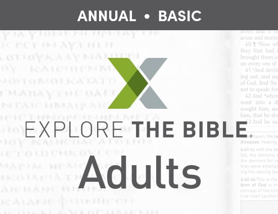 Explore the Bible: Adult - Annual Basic (1-50)