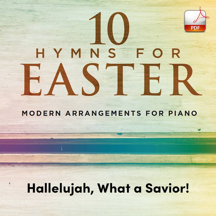 Hallelujah What a Savior - Downloadable Keyboard Arrangement