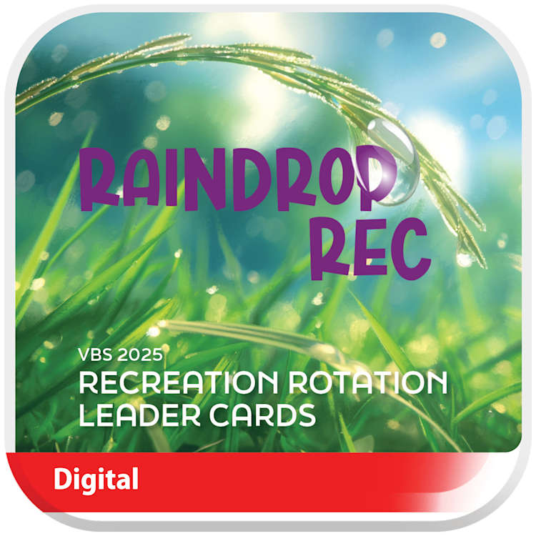 VBS 2025 Recreation Rotation Leader Cards Digital