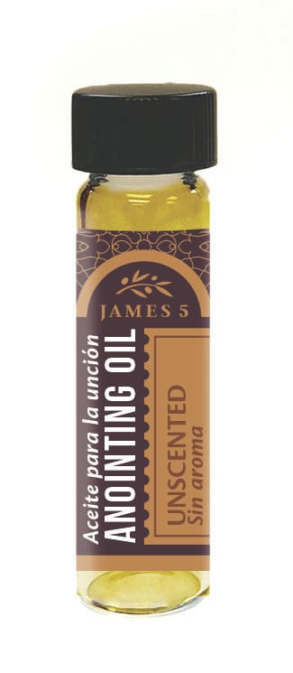 Anointing Oil - Unscented - Glass Vial (Net Wt. 1/4 oz.)