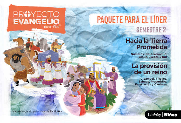 El Proyecto Evangelio para niños: Semestre 2 - Paquete para el líder