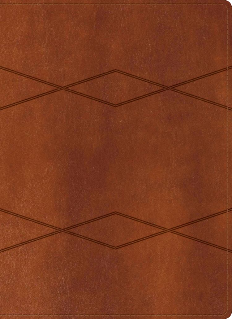 RVR 1960 Biblia de estudio Holman, café símil piel