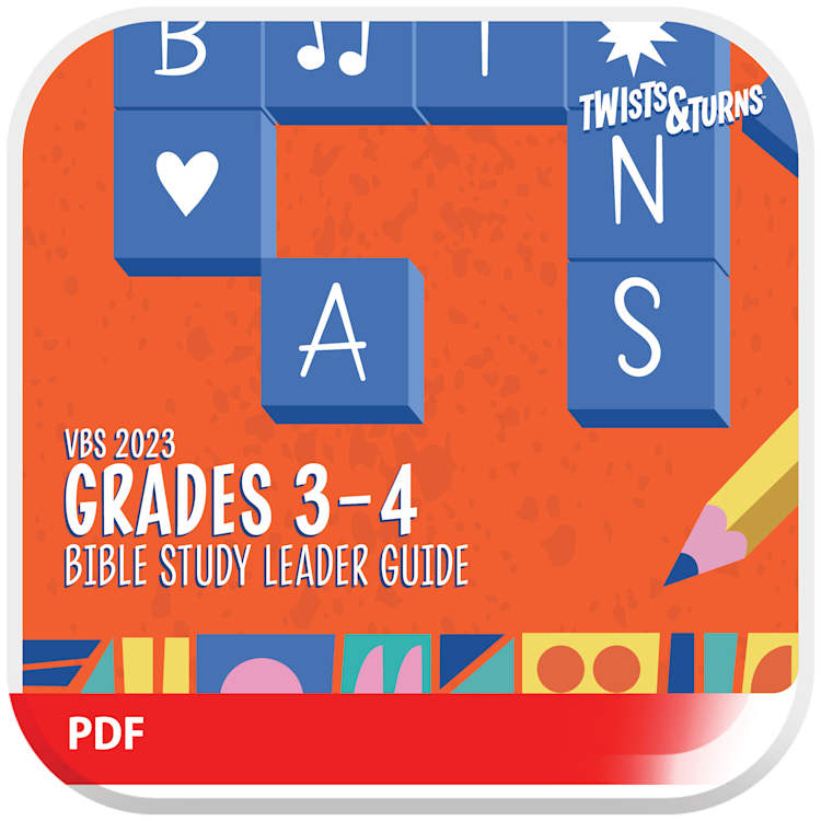 VBS 2023 Grades 3-4 Bible Study Leader Guide Digital